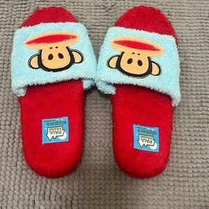 New Red and Blue Paul Frank House slippers